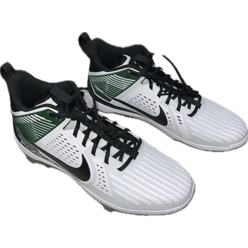 Nike Force Savage 3 Dark Green/White DA5453-112 Football Cleats Size 15 New RARE